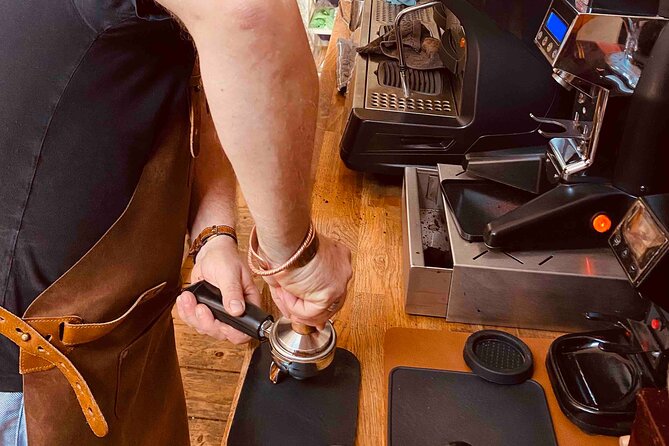 Brew and Brunch Mastering the Perfect Espresso with Breakfast - A small Copenhagen cafe, not a staged classroom