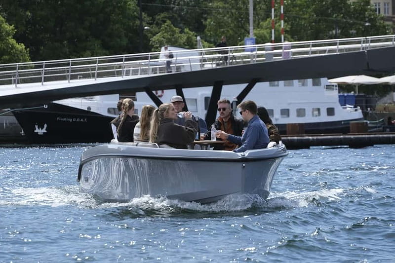 Copenhagen: 1 or 2-Hour Canal Tour in Silent Electric Boats - One hour or two hours on the canals