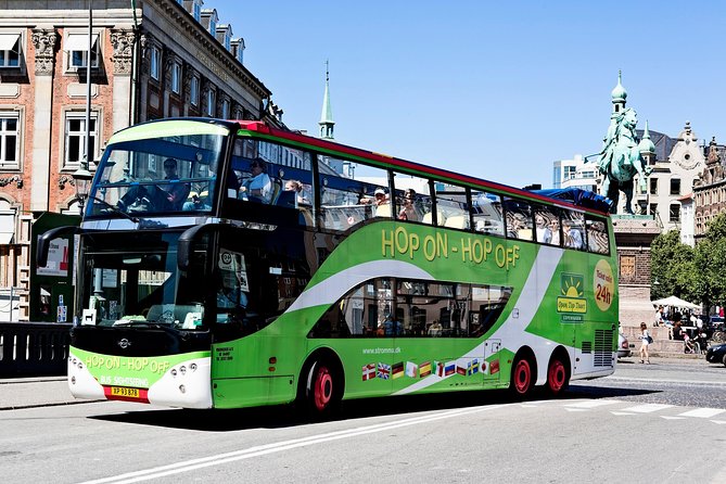 Copenhagen Bus and Boat ticket, Valid 48 Hours - The central route: palaces, fountains, and the Little Mermaid