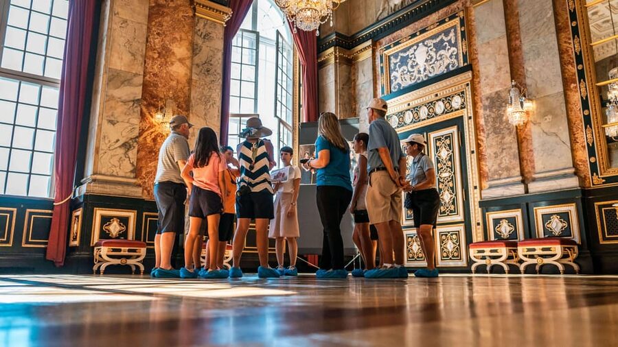Copenhagen City & Christiansborg Palace Private Walking Tour - Grey Friars Square and Hans Christian Andersen