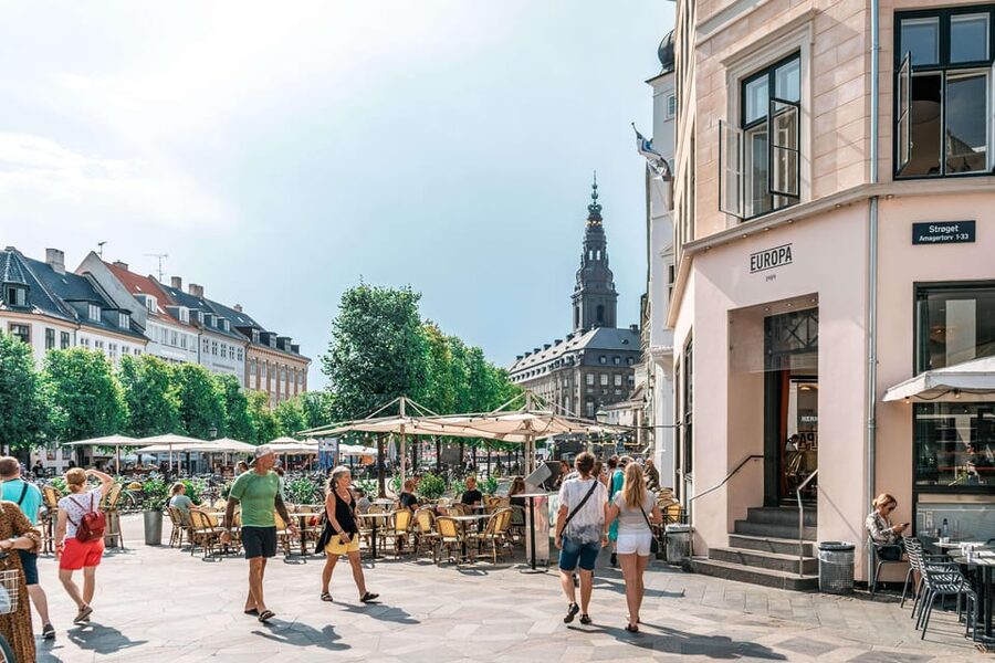 Copenhagen City & Christiansborg Palace Private Walking Tour - Strøget and the walk through the old center