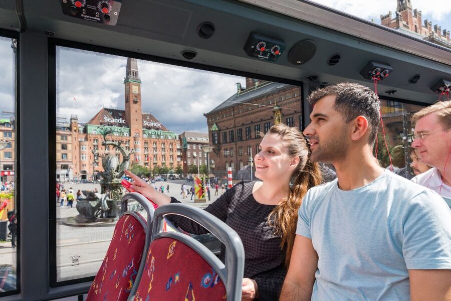 Copenhagen: City Sightseeing Hop-On Hop-Off Bus Tour - Getting your bearings from Ved Stranden