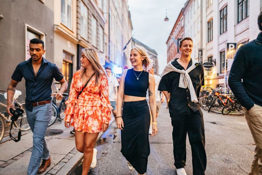 Copenhagen: Guided Party Pub Crawl with 4 Shots and 1 Drink - Finishing near Tivoli on weekends