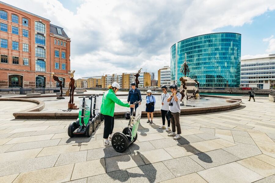 Copenhagen: Guided Segway Tour - The Black Diamond and Christiansborg Palace