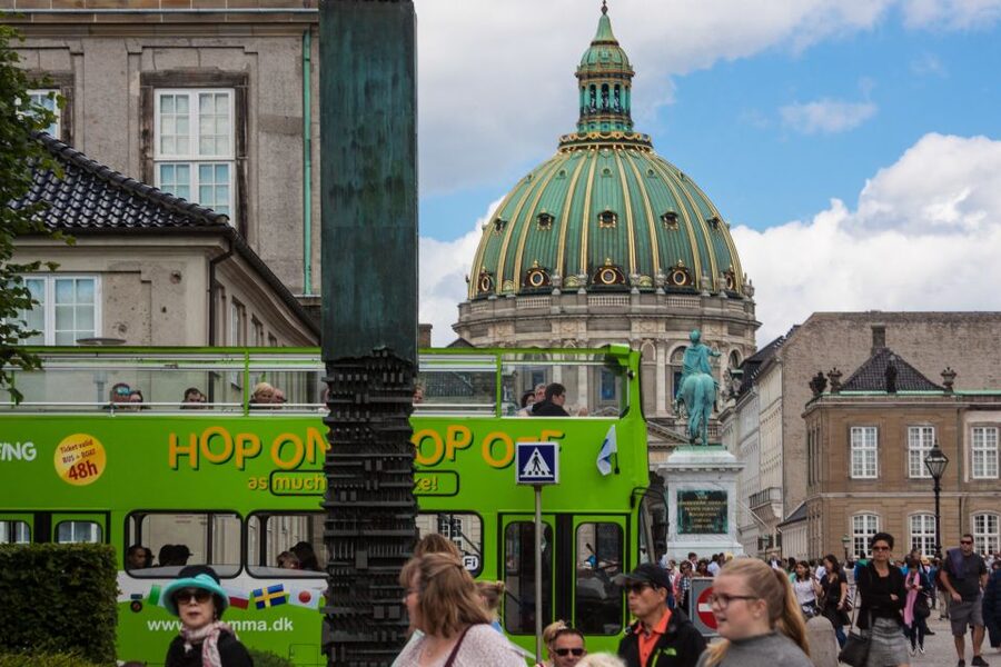 Copenhagen: Hop-On Hop-Off Bus Tour with Audio Guide - Frederiksberg, Carlsberg, and Tivoli on the Green Line
