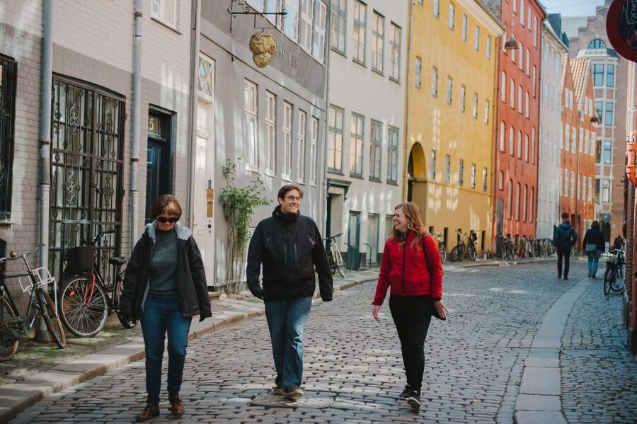 Copenhagen: Hygge and Happiness Culture Walking Tour - Cobblestones, timber houses, and small green spaces