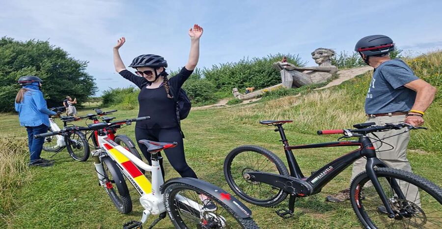Copenhagen: Private Forgotten Giants E-Bike Treasure Hunt - The Maravelo e-bike and included equipment