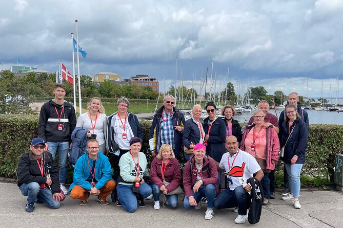 Copenhagen Walking Tour with Food Testing (smorrebrod dish & snap) - Amalienborg and the present royal family