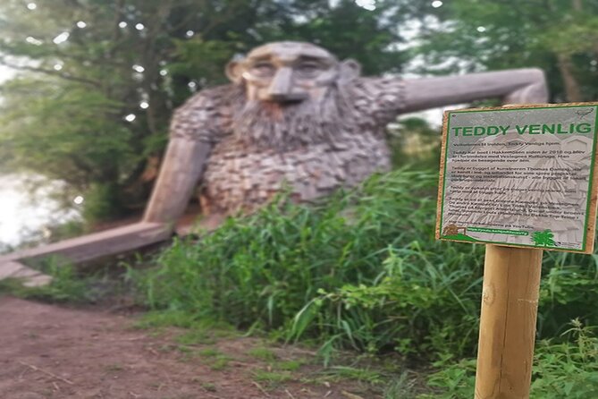 E-biking Northern Forgotten Giants' s Adventure - Sleeping Louis and the fun of finding the first giant