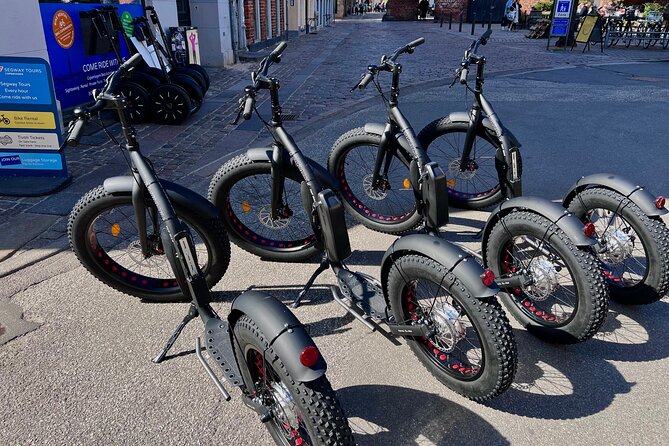 E-Scooter "Stand Up Kick Bike" 2 Hour Guided Copenhagen Tour - Starting at Nikolaj Plads and reaching Christiansborg