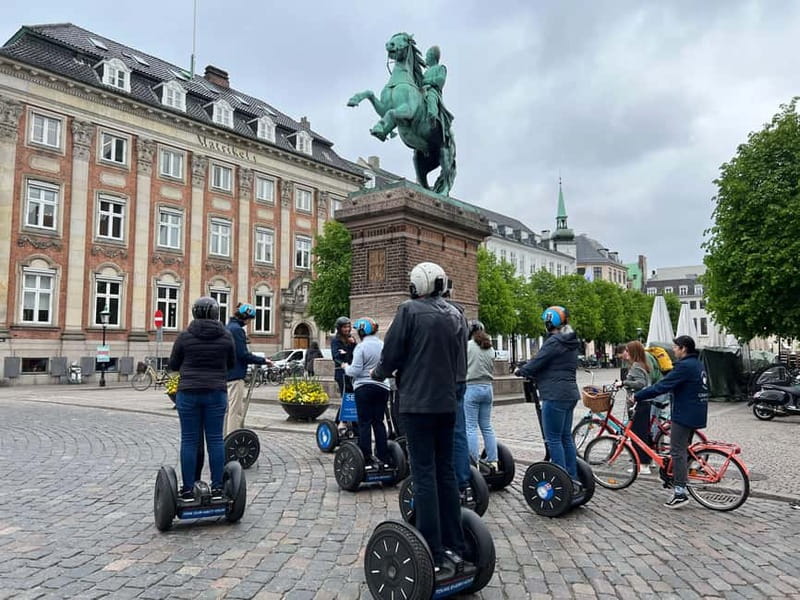 Guided SegwayTour of Copenhagen - 1 hour guided Tour - Starting at Nikolaj Plads 34