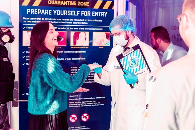 Outbreak Escape Room - A game master can make or break the experience