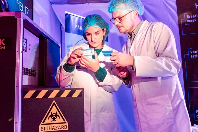Outbreak Escape Room - The atmosphere goes beyond a bare puzzle room