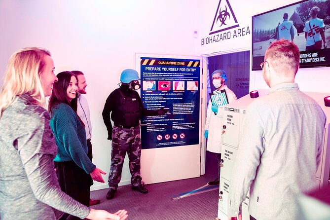 Outbreak Escape Room - Families with young children should plan carefully