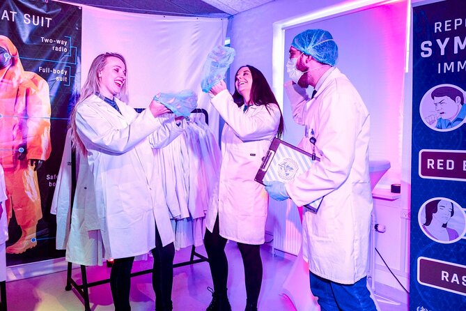 Outbreak Escape Room - A strong choice for colleagues and large groups