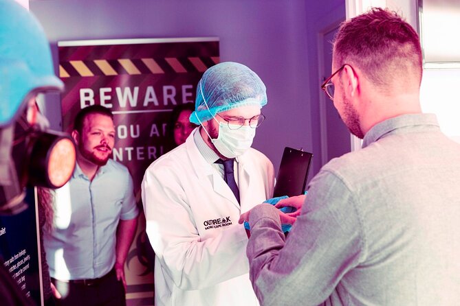Outbreak Escape Room - Working through the room with your own team