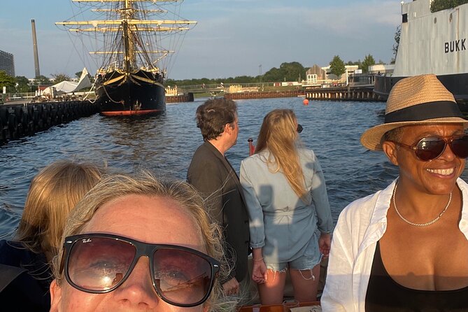 Private Copenhagen Boat cruise in Scandinavian mahogany boat - Maria’s local style is central to the experience