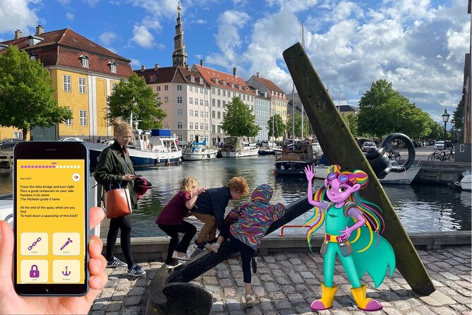 Self-guided Treasure Hunt Tour in Copenhagen - Build a Spaceship - Starting at Højbro Plads with Skyla’s mission