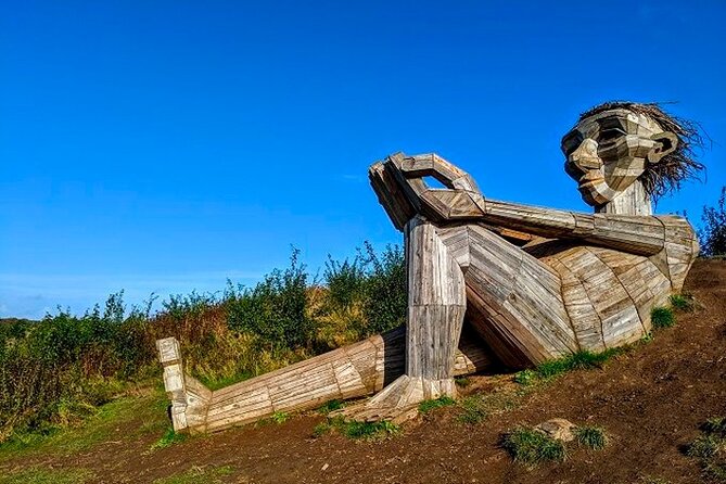 The Six Forgotten Giants Trolls Hunt with Minibus - Teddy Friendly near Taastrup