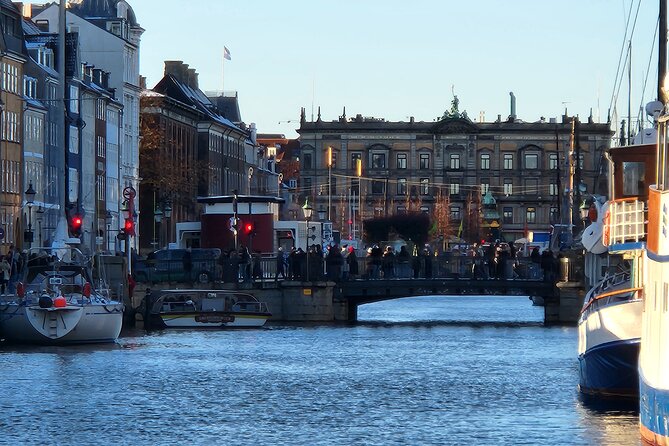 Walk & Canal Tour: Copenhagen Highlights + Changing of the Guards - The electric harbor ferry gives your feet a break